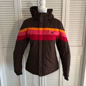 Nike ACG StormFit Ski Coat Women’s Retro Parka  Brown Orange Pink Red Size M